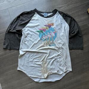 Rare Vintage 80s The GoGos Tour Band Tee Ragaln Shirt